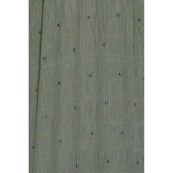 💕STEVIE MAY💕 The Sleepers Dress Sage Green Small Billow Sleeves Boho Chic - Picture 5 of 13